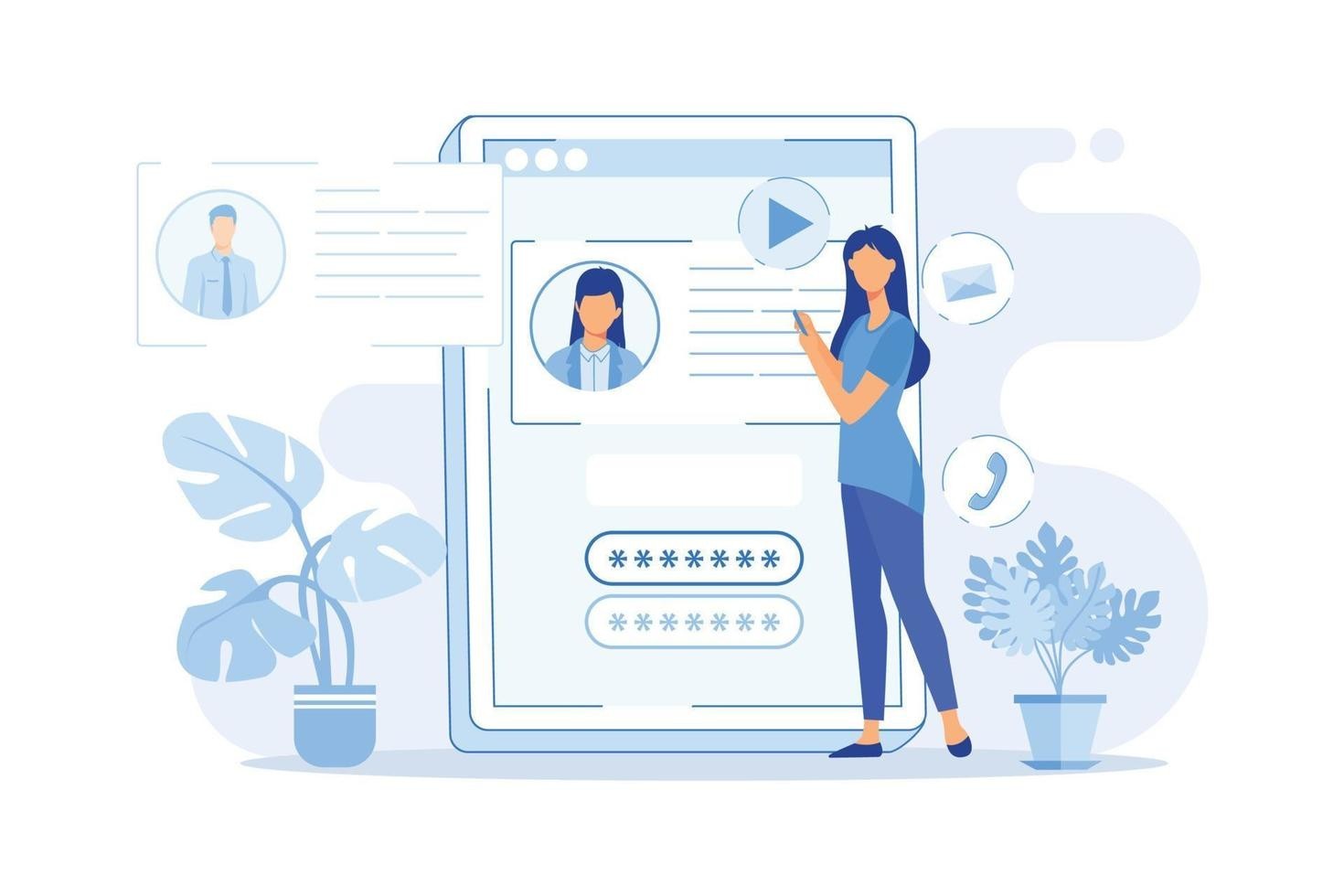 Customer Login page Image